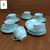 GEZER LİFE 12 PARÇA 6 KİŞİLİK NOSTALJİK KAHVE FİNCAN TAKIMI - 4