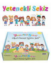 Yetenekli Sekiz 4 Yaş Eğitim Seti - İlk Adım Yayınları - 1