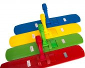 Intermop Plastik Mop Tutucu (Paspas Aparatı) Kırmızı 60cm - 3