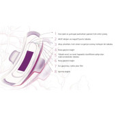 Tiens Airiz Hijyenik Kadın Pedi 6lı Set 98 Adet Gece Gündüz ve Günlük - 2