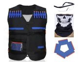 NERF MERMİ 30 ADET + NERF TAKTİK YELEK + MASKE + KORUMA GÖZLÜĞÜ - 1