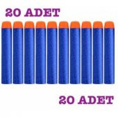 NERF MERMİ 30 ADET + NERF TAKTİK YELEK + MASKE + KORUMA GÖZLÜĞÜ - 4