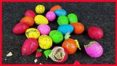DİNAZOR YUMURTASI SUDA ÇATLAYAN VE BÜYÜYEN RENKLİ YAVRU HAYVANLAR 6 ADET ANİMAL EGG - 11
