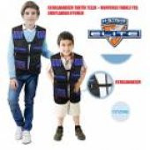 NERF YELEK VE 10 ADET NERF YUMUŞAK BAŞLI MERMİ TAKTİK CEPHANELİK - 2