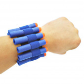 NERF OYUNCAK MERMİ  UYUMLU YELEK  + MERMİ DEPOLAMA BİLEKLİK - 5
