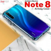 Xiaomi Redmi Note 8 Airbagli Darbe Önler Şeffaf Zırh Kılıf - 1