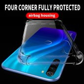 Xiaomi Redmi Note 8 Airbagli Darbe Önler Şeffaf Zırh Kılıf - 5