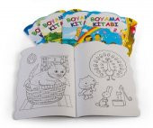 10 Adet Boyama Kitabı Seti  Toplam 10 Kitap 480 Sayfa - 1