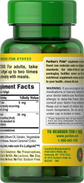 Puritans Pride Herba Vision Lutein Göz Vitamini 240 Tablet - 2
