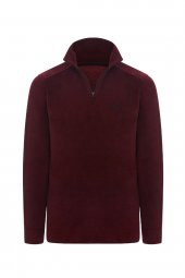 Thermoform Polarline Erkek 1/4 Fermuar Sweatshirt Bordo - 2