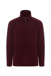 Thermoform Polarline Erkek 1/4 Fermuar Sweatshirt Bordo - 3