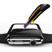 Bufalo Apple Watch 38mm Cam Ekran Koruyucu Full Glue - 4