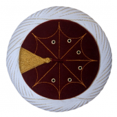 Sarı Simli Sultan Kadife Sarık - 2