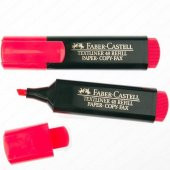 Faber Castell Textliner 48 Refill Fosforlu Kalem - Koyu Pembe - 1