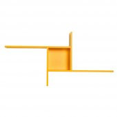 Adore Plus Dekoratif Duvar Rafı RAF-04-SR-1 Sarı - 6
