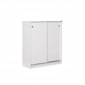 Adore Diamond 5 Raflı Sürgülü Ayakkabılık ADR-320-BY-1 Beyaz - 8