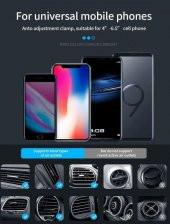 Spy QI 3.0 10W Kablosuz Hızlı Şarj Araç İçi Telefon Tutucu - 10