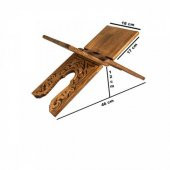 Hediyelik Rahle Ahşap Oymalı Rahle 45 cm - 1