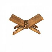Hediyelik Rahle Ahşap Oymalı Rahle 35 cm - 2