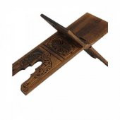 Hediyelik Rahle Ahşap Oymalı Rahle 55 cm - 2