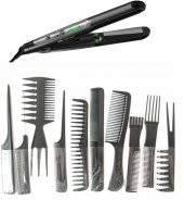 Braun Satin Hair 7 Iontec Saç Düzleştirici ES2 ST710 + 10 parça tarak seti hediyeli - 1