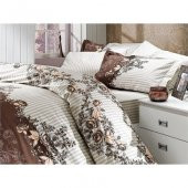 Hobby Poplin Delfina Tek Kişilik Nevresim Takımı - 1
