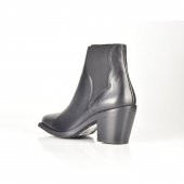 AYAKKALBİN 0701 SİYAH CLASSIC SKIN TOPUKLU KADIN BOT - 3