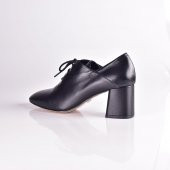 DERİ BAĞCIKLI BAYAN AYAKKABI - 3