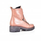 AYAKKALBİN 3706 VİZON CLASSIC SKIN TOPUKLU KADIN BOT - 4