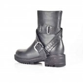 AYAKKALBİN 3101 SİYAH-939 BLET SKIN TOPUKLU̇ KADIN BOT - 2