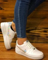 Nike Air Force Beyaz Bayan Hologram - 3