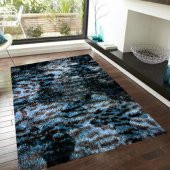 Pamuk Modern Çizgiler Vintage Klasik Dekoratif Saçaklı Kilim Halı - 1