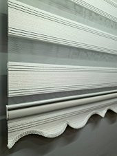BBB Pliseli Simli Renk Geçişli Modern Stor Zebra Perde MZ280 - 1