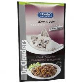 Dr.Clauders Dana Etli & Hindili Yaş Kedi Maması 100 Gr 10 Adet - 1