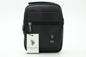 Plevr 6754 Us Polo Assn Suni Deri Omuz Askılı, Kulplu Erkek Portföy Çantası - 3