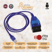 Fiat Alfa Romeo Arıza Tespit Cihazı Vag Kline Vagcom Multiecuscan - 4