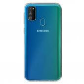 Samsung Galaxy M30S Şeffaf Kaliteli Sararmaz İnce Silikon Kılıf thumbnail 5