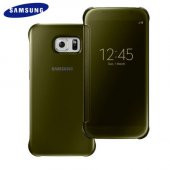 Samsung Galaxy S6 Orjinal Clear View Cover EF-ZG920BFEGWW - 1