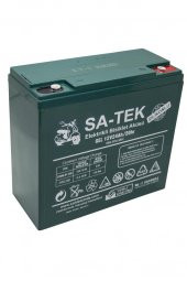 SA-TEK 12V 24 AH AKÜ ELEKTRİKLİ MOTORSİKLET AKÜSÜ JEL AKÜ 2023  ÜRETİM - 1