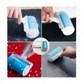 Yıkanabilir Yapışkanlı Toz, Kıl ve Tüy Toplama Rulosu - 4