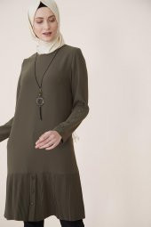Sitare Etek Altı Piliseli Tunik 20K331 - 9