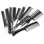 Beauty Care 10 Parça Profesyonel Berber - Kuaför Tarak Seti - 1