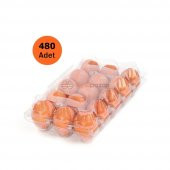 Plastik 15 li Yumurta Viyolu (480 Adet) Larpast - 1