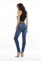 VİKİNGS JEANS Bayan-MOM-JEAN- Kot - Denim Pantolon - 30-boy-9018 - 3