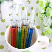 Şırınga Şeklinde Tükenmez Kalem Syringe Pen - 4