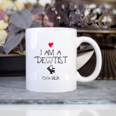 Kişiye Özel Diş Hekimi Kupa Bardak - 1