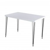 Masa Sandalye Takımı Tel Masa 4 Sandalye Seti Varnaconcept - 6
