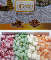 Fındıklı Meyveli Küp Lokum 1000 gr (Mersin Posta Pazarı) - 1