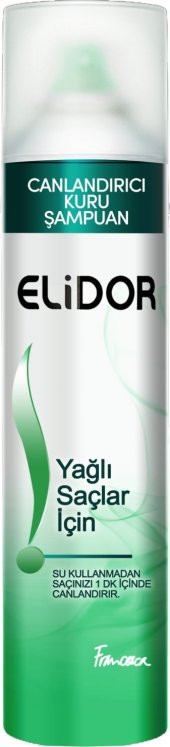 Elidor Kuru Şampuan Yağlı Saçlar İçin 250 ml - 1