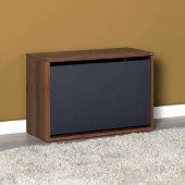 New Step Oturaklı Ayakkabılık - Oslo Ceviz-Antrasit - 5